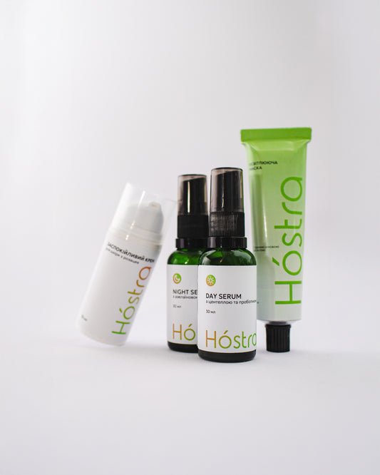 Набір для догляду за шкірою з розацеа та підвищеною чутливістю